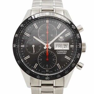 TAG Heuer Carrera CV201AH Black Dial Men's Watch